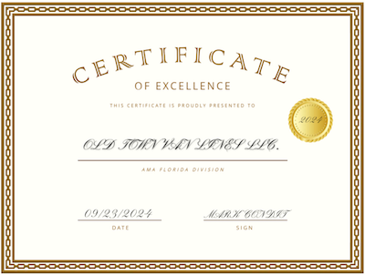 AWARD FOR EXCELLENCE